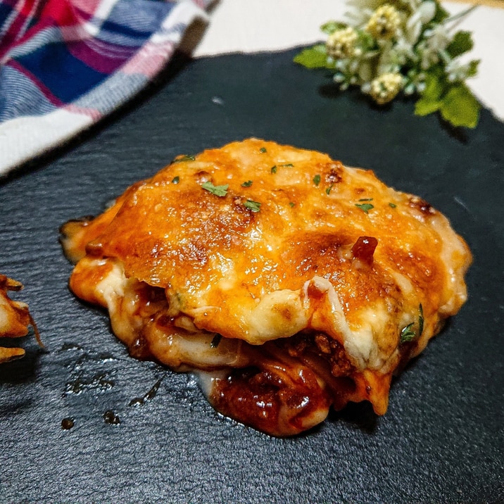 市販のパスタソースで!すぐ出来るラザニア